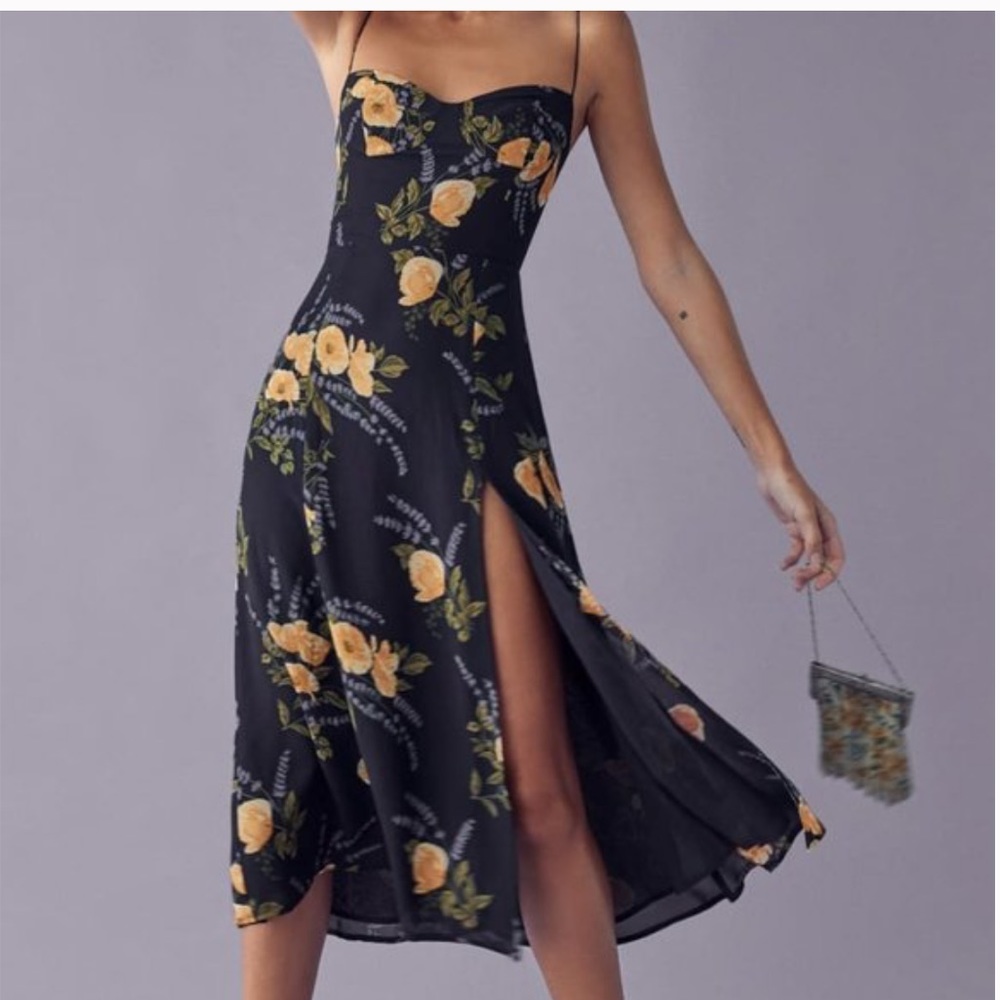 Reformation Juliette Dress in Petite Jardin, 6 - Picture 4 of 11